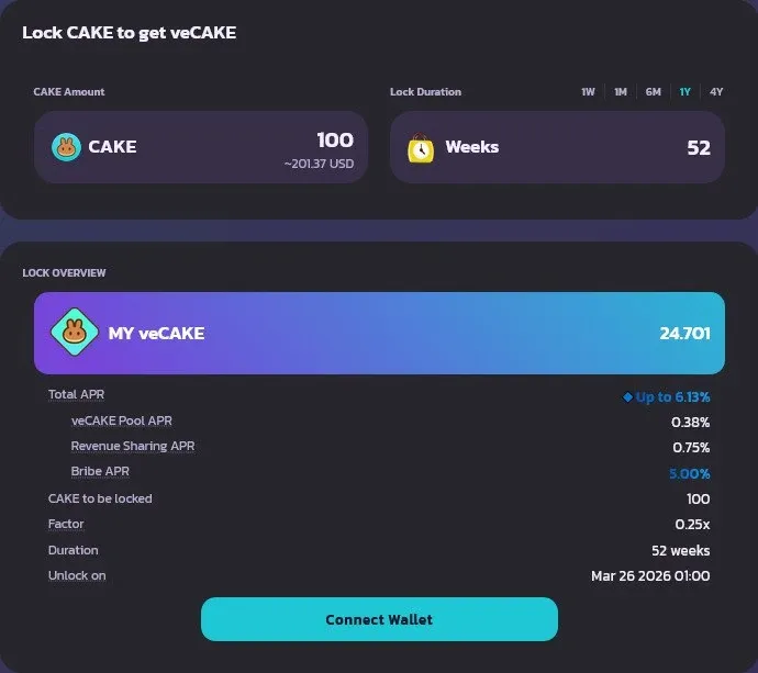 ケーキトークンをベケーキに変える方法