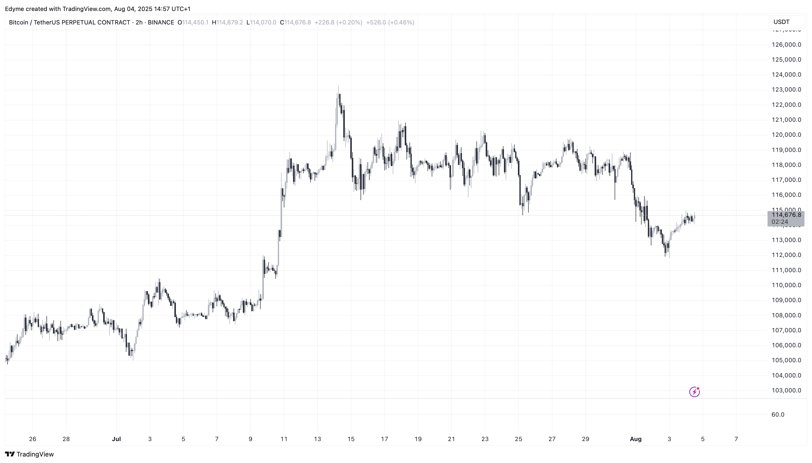 Binance:btcusdt.p edymeによるチャート画像