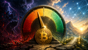 ビットコインの恐怖と貪欲が1月以来初めて中立に転じる