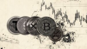 仮想通貨の概要：米国とイランの合意への期待で中級トークンが上昇し、ビットコインは77,000ドルを保有