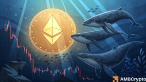 577,000 ETH送金後、イーサリアムは圧力を受ける – ETH価格は下落するのか？