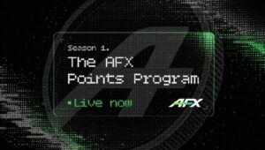 AFX、リアルトレーダー、流動性プロバイダー、コミュニティに報酬を与えるメインネットポイントプログラムを開始