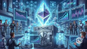 BitMineのETH所有率が5%に近づく中、イーサリアム価格は大きな試練に直面