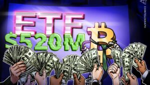「停戦後の回復」の中でBTCが8万ドルを取り戻す中、ビットコインETFは5億3,200万ドルを引き寄せる