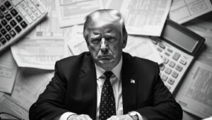 トランプ大統領、イランに警告：地政学的な緊張が高まる中、ビットコイン価格は8万1600ドルに下落