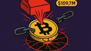 ビットコインのロング清算で取引所のネットフローがプラスに転じ、1億970万ドルが消失
