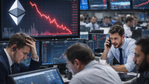イーサリアムは1,800ドル以下の主要なサポートを失った後、1,380ドルに向かうのでしょうか？