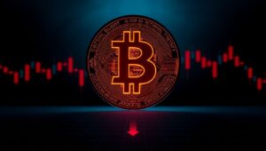 PlanB、ビットコインが61,000ドルを下回る確率が50%を超えると警告
