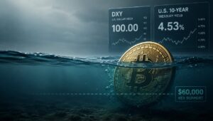 ビットコインの6万ドルのサポートは依然としてドルブレイクへの賭けである