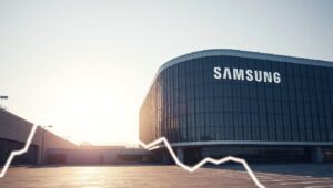 半導体ラリーが続く中、サムスン電子が世界時価総額ランキングでビットコインを上回る