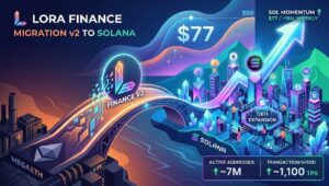 SOL の勢いが高まり DeFi が拡大する中、Lora Finance が v2 を Solana に移行