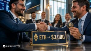 イーサリアム（ETH）に3,000ドルの目標が設定：月末までに目標を達成できるか？