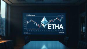 ブラックロックのスポットイーサリアムETF ETHAが10月6日に予定されている3対1の逆分割を発表