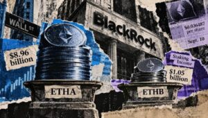 ブラックロックのステーキングイーサリアムETFは利回りが高いが、投資家は依然としてその90億ドルのETHAファンドを好む