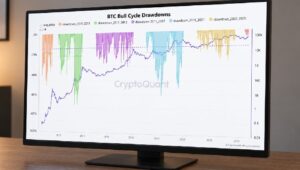 ビットコインのドローダウン分析、損失が拡大した場合は74,500ドルのレベルに達する可能性がある